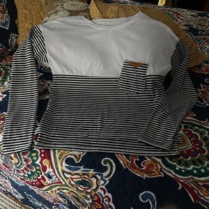 Lightweight  silky stretch cotton shirt, nwot
